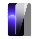 Baseus Crystal  iPhone 14 Pro Max Tempered Glass Dust-proof with Privacy Filter 0.3mm 1db (SGBL180302) (SGBL180302) - Kijelzővédő fólia