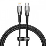 Baseus Glimmer Series cable with fast charging USB-C - Lightning 480Mb/s PD 20W 1m black