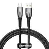Baseus Glimmer Series USB USB-C kábel 100W 1m fekete (CADH000401) (CADH000401) - Adatkábel