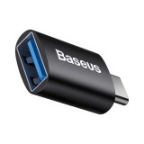 Baseus Ingenuity USB-C – USB-A OTG adapter fekete (ZJJQ000001) (ZJJQ000001) - Adatkábel