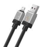 BASEUS kábel USB és Apple Lightning 8-pin CoolPlay 2,4A 1m fekete CAKW000401