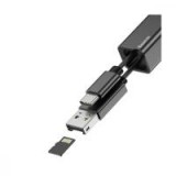 Baseus Pendant kártyaolvasó és USB-C töltő kábel fekete (ACDKQ-HG01)