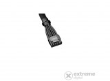 Be Quiet! CPH-6610 12VHPWR PCI-E adapter kábel (12pin táp, 1 csatlakozó, erenként harisnyázott, 60 cm, fekete)