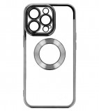 Beauty Clear - Apple iPhone 14 Pro (6.1) kameravédős szilikon tok fekete