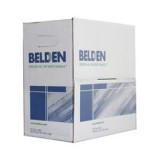 Belden Cat5e UTP fali kábel, 100MHz, PVC, szürke, réz, 100m (YE00121+50U100)