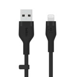 Belkin BOOST CHARGE Flex USB-A - Lightning kábel 1m fekete (CAA008bt1MBK) (CAA008bt1MBK) - Adatkábel
