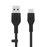 Belkin BOOST CHARGE Flex USB-A - USB-C kábel 1m fekete (CAB008bt1MBK) (CAB008bt1MBK) - Adatkábel
