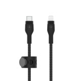 Belkin BOOST CHARGE PRO Flex USB-C - Lightning kábel 2m fekete (CAA011bt2MBK) (CAA011bt2MBK) - Adatkábel
