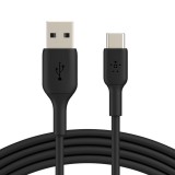 Belkin BOOST CHARGE USB-C - USB-A kábel 1m fekete (CAB001bt1MBK) (CAB001bt1MBK) - Adatkábel