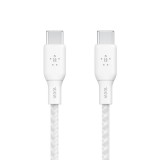 Belkin BOOST CHARGE USB-C - USB-C kábel 100W, 2m fehér (CAB014bt2MWH) (CAB014bt2MWH) - Adatkábel