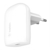 Belkin Boost Charger 30W PD PPS Wall Charger + USB-C to USB-C Cable White WCA005VF1MWH-B6