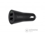 Belkin Boost Up 2 portos autós töltő, fekete