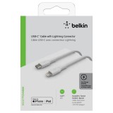 Belkin CAA004BT2MWH Lightning kábel 2 M Fehér