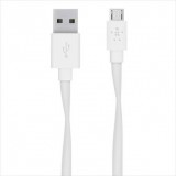 Belkin MIXIT Micro-USB - USB-A lapos adat/töltőkábel 15cm fehér  (F2CU046bt06-WHT) (F2CU046bt06-WHT) - Adatkábel