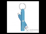Belkin Mixit USB lightning kulcstartó, kék
