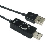 BELKIN Roline USB 2.0 KM Link kábel PC/Android 1.5 m  (11.02.9180-10) (11.02.9180-10) - Adatkábel