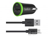 Belkin univerzális Micro-USB autós töltő, zöld/fekete, 1,2m