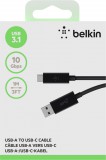 Belkin USB3.1 USB-C to USB-A 3.1 Cable 1m Black F2CU029bt1M-BLK