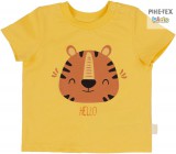 Bembi sárga, kisfiú póló, tigris mintával (FB691)
