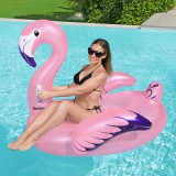 Bestway Felfújható matrac - flamingó - 153 x 143 cm