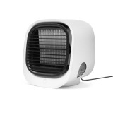 bewello Hordozható mini léghűtő ventilátor - USB - fehér