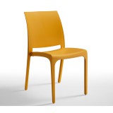 Bica VOLGA 54x46x80 cm műanyag szék, mustár (25 db)