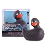 Big Teaze Toys My Duckie 2.0 - játékos kacsa vízálló csiklóvibrátor (fekete)