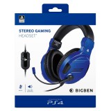 Bigben Interactive Stereo Gaming Headset V3 Blue (PS4) PS4OFHEADSETV3BLUE