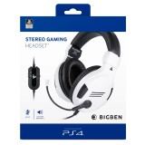 Bigben Interactive Stereo Gaming Headset V3 Fehér PS4 (PS4OFHEADSETV3WHITE) - Fejhallgató
