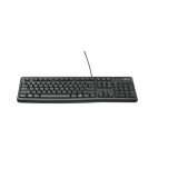 Billentyűzet Logitech Keyboard K120 for Business Fekete Fehér Angol