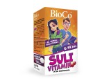 Bioco suli vitamin 6-14 éveseknek cseresznye íz&#368; rágótabletta 90db