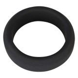 Black Velvets Black Velvet - vastagfalú péniszgyűrű (3,8cm) - fekete