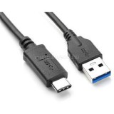 BlackBird Kábel USB 3.1 Gen 2. Type-A male to USB Type-C male 1m, Fekete (BH1312)
