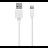 Blautel 4-OK adatkábel és töltő (USB - lightning 8pin, 180cm, MFi Apple engedélyes) FEHÉR (IPUS16_NEW) (IPUS16_NEW) - Adatkábel