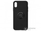 Blautel 4-OK telefonvédő gumi/szilikon tok Apple iPhone X/XS (5,8") készülékhez, fekete
