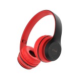 Bluetooth fejhallgató, stereo headset Borofone BO4 Charming piros