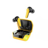 Bluetooth fülhallgató, headset Hoco S21 Magic Shadow Gaming sárga