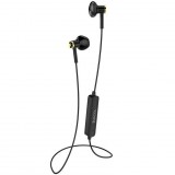 Bluetooth sztereó fülhallgató, v4.2, Multipoint, sportoláshoz, funkció gomb, mikrofon, Hoco ES21, fekete (RS83283) - Fülhallgató
