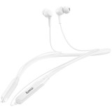 Bluetooth sztereó fülhallgató, v5.0, sportoláshoz, mikrofon, mágneses, Hoco ES51 Era, fehér (RS109057) - Fülhallgató
