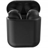 Bluetooth sztereó fülhallgató, v5.0, TWS, töltőtok, iNPods 12, matt, fekete (96606) - Fülhallgató