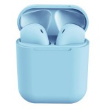 Bluetooth sztereó fülhallgató, v5.0, TWS, töltőtok, iNPods 12, matt, világoskék (93996) - Fülhallgató