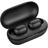Bluetooth sztereó fülhallgató, v5.0, TWS, töltőtok, vízálló, zajszűrővel, érintés vezérlés, Xiaomi Haylou GT1, fekete, gyári (RS98879) - Fülhallgató