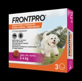Boehringer FRONTPRO 11 mg rágótabletta kutyáknak 2–4 kg (1 tabletta nyitott dobozból)