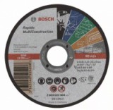 Bosch Darabolótárcsa, egyenes, Rapido Multi Construction 115 mm x 1.0 mm x 22.23 mm (2608602384)