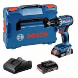 Bosch Professional GSR 18V-45 akkus fúrócsavarozó 2db 2.0Ah akkuval (06019K3203)
