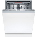 Bosch Serie 4 SMV4EVX00E, Teljesen Beépíthető, 14 Teríték, 6 Program, 0.747 kWh, (C), Fehér-Inox mosogatógép