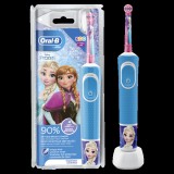Braun Oral-B Vitality Kids Frozen, Gyerek, Forgó-oszcilláló, 2 Üzemmód, Időzítő, Mintás elektromos fogkefe