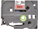 Brother TZe-441 (18mm) - 8m piros alapon fekete eredeti laminált P-touch szalag