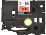 Brother TZe-461 (36mm) - 8m piros alapon fekete eredeti laminált P-touch szalag