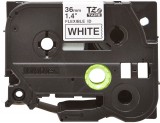 Brother TZe-FX261 laminált P-touch szalag (36mm) Black on White - 8m TZEFX261